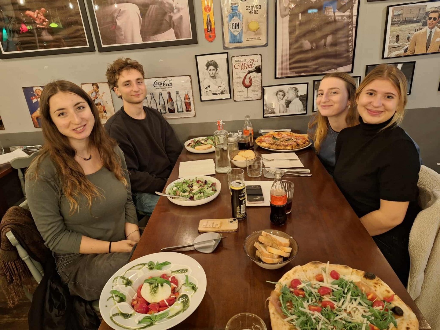 Gréti au pair programja Olaszországban_barátokkal